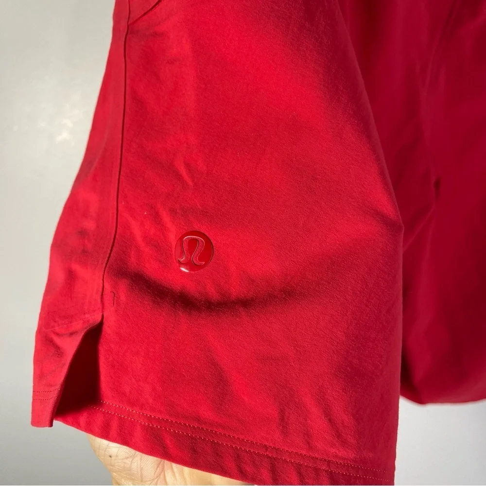 Lululemon Current State Board Short in Deep Red size 34